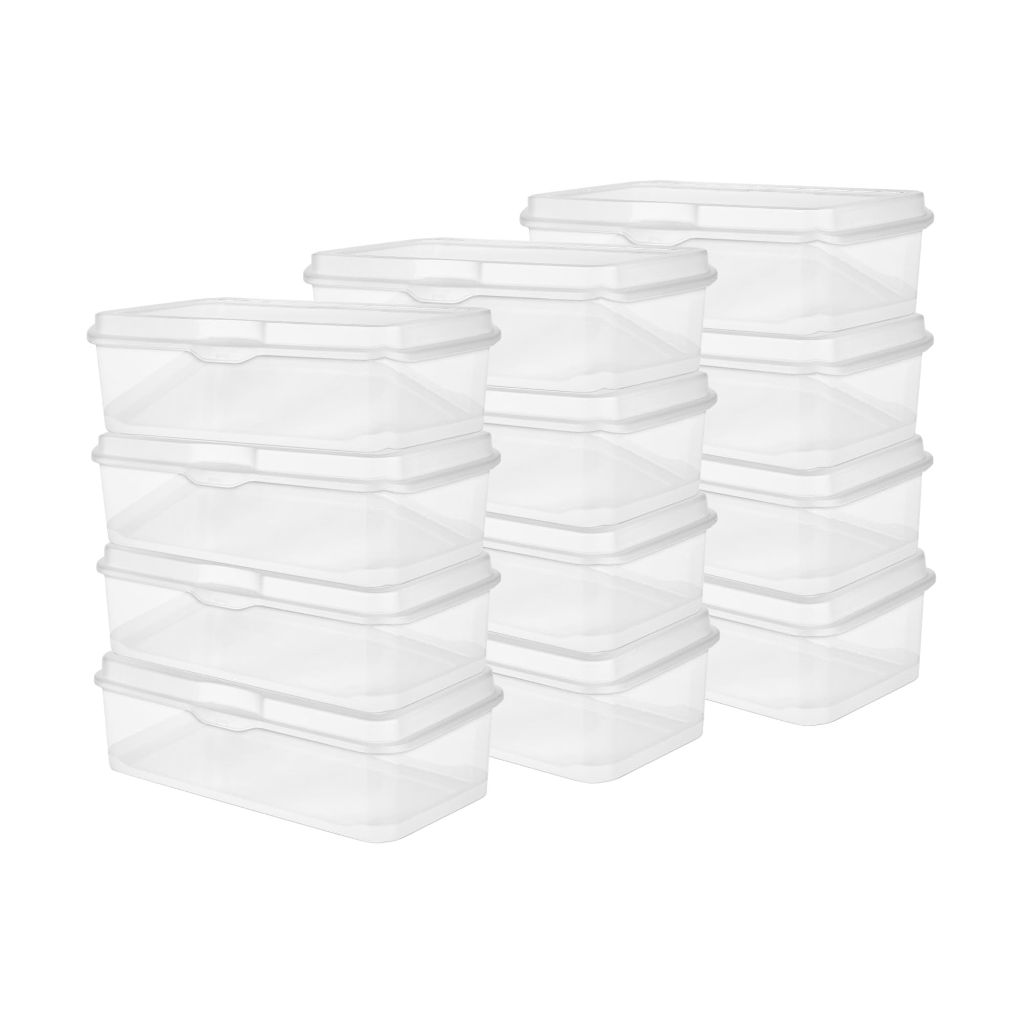 Sterilite FlipTop Stackable Box (12‑Pack)