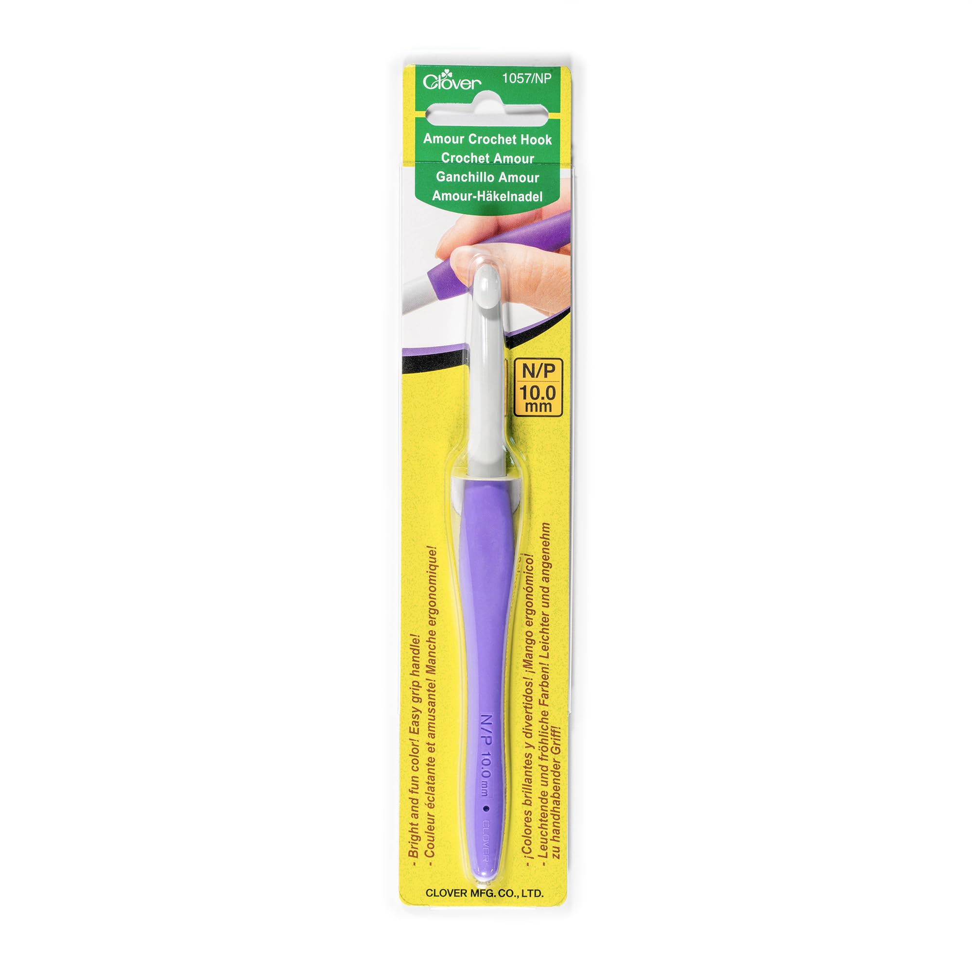 Clover Amour Jumbo Crochet Hook, Size N/P (10.0mm)