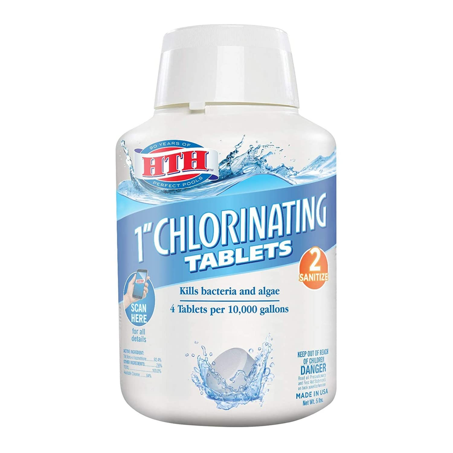 HTH 1-Inch Chlorinating Tablets