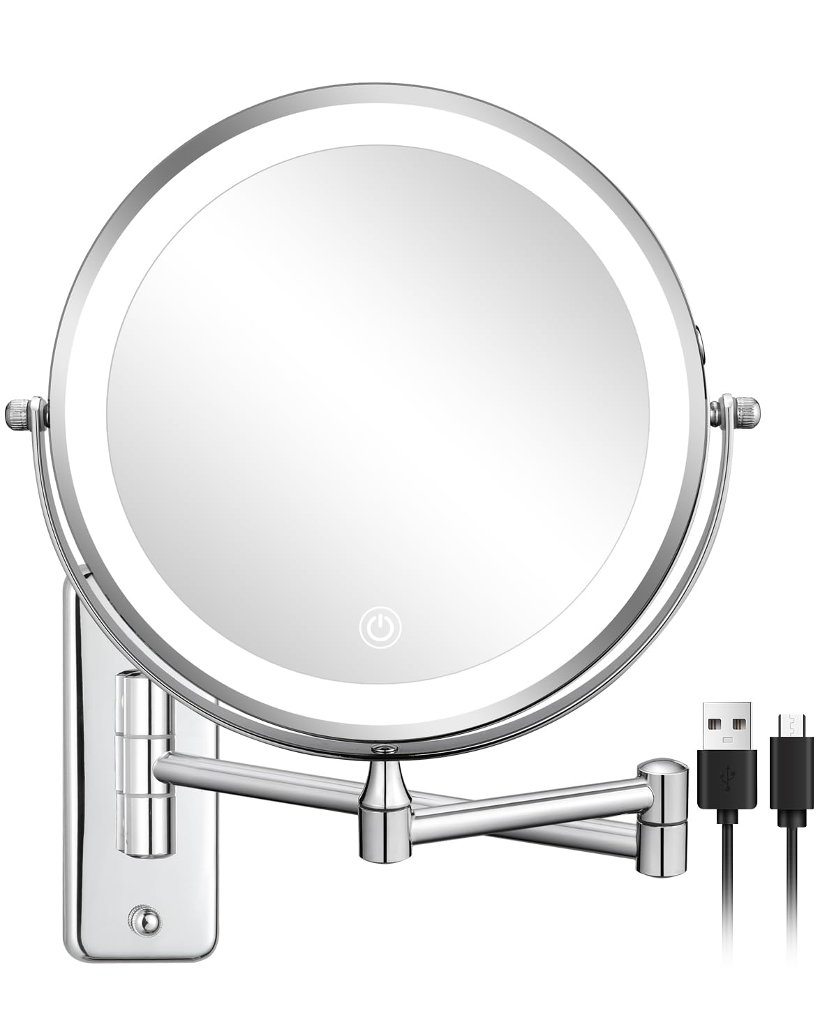 DECLUTTR Rechargeable Wall-Mount Mirror