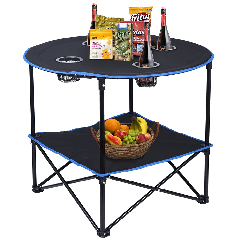 Leadallway Folding Canvas Picnic Table