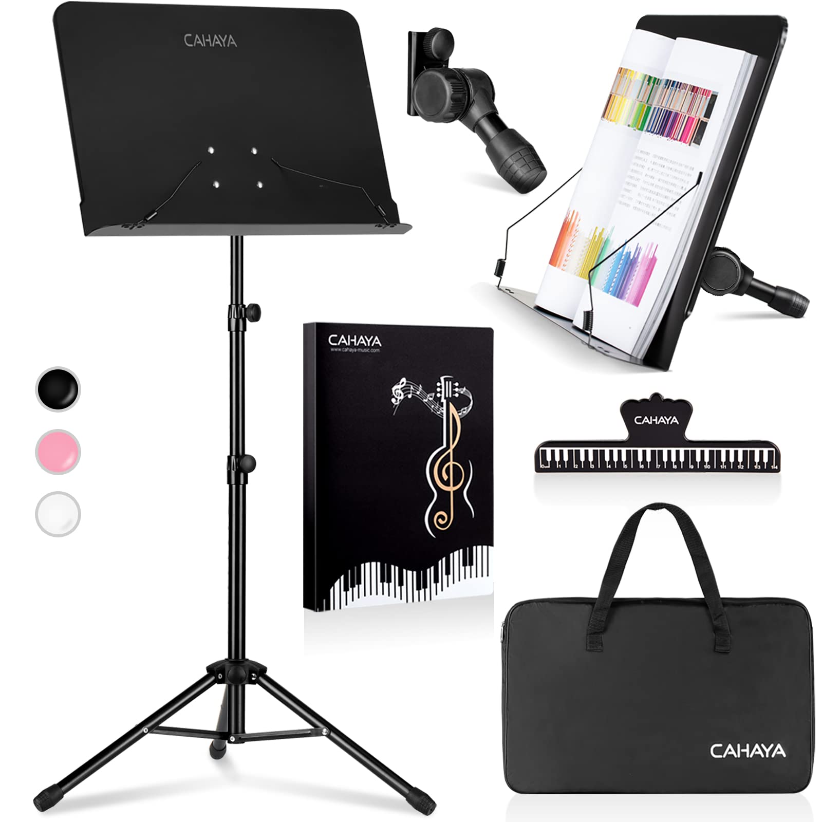 CAHAYA Heavy‑Duty Dual‑Use Music Stand