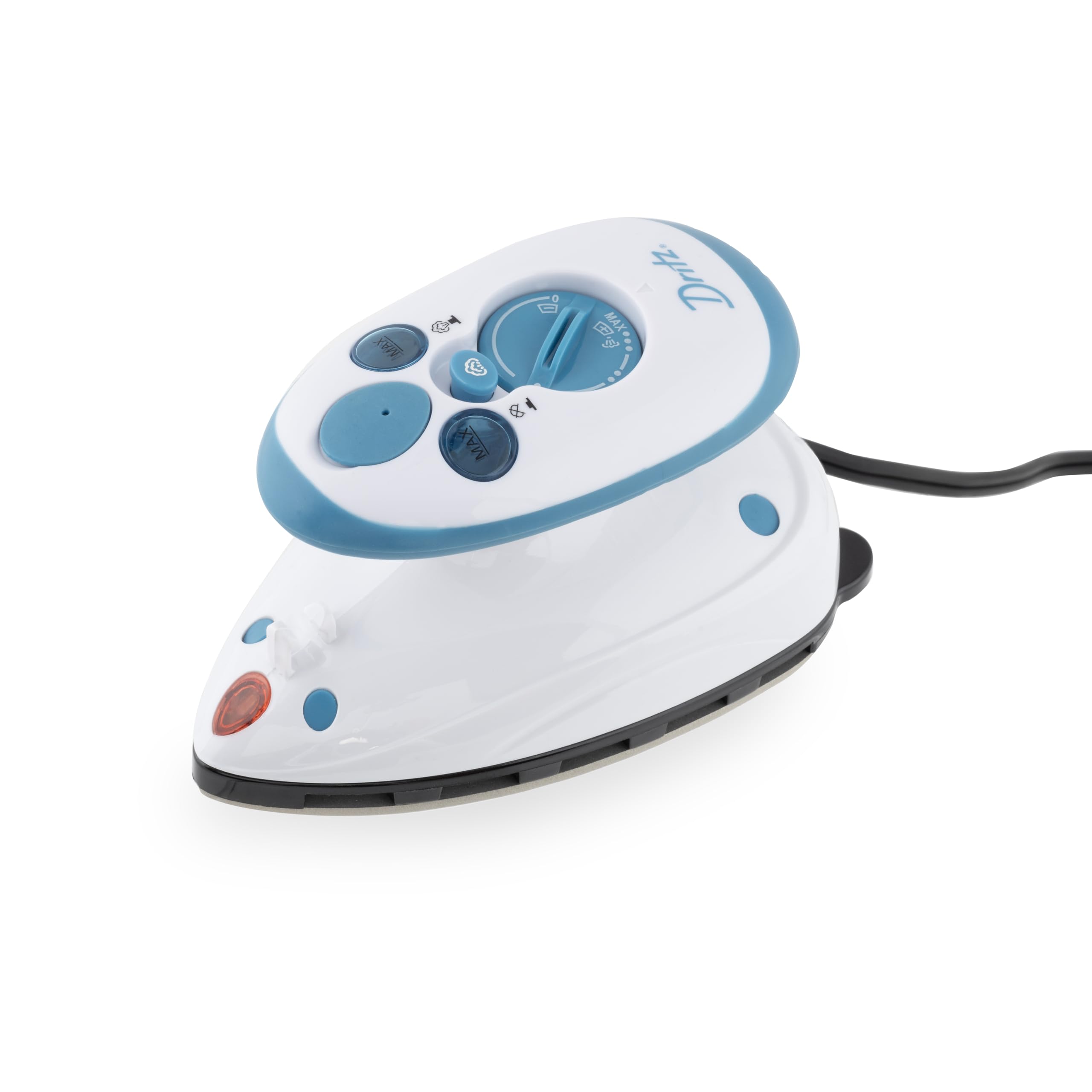 Dritz Mighty Travel Steam Iron: Mini Iron for Quilting, Crafts & Sewing