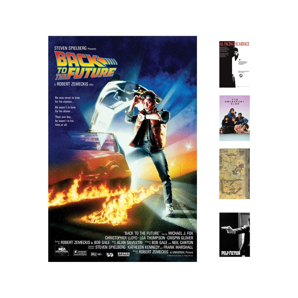 Back To The Future - Movie Poster (Regular Style) (Size: 24" x 36")
