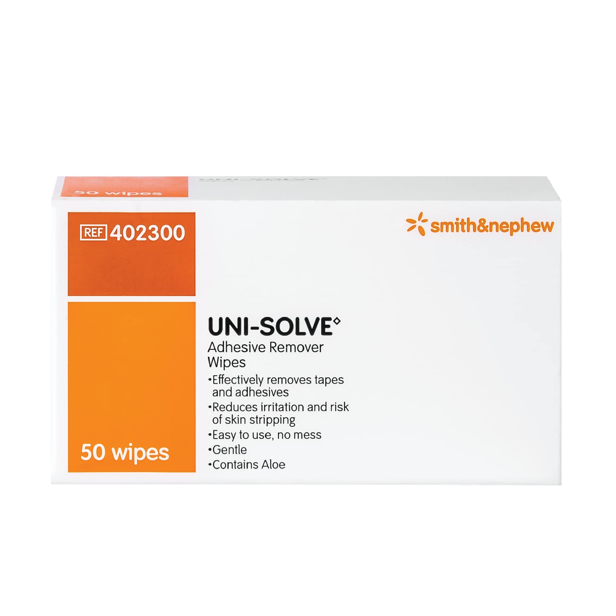 Uni-Solve Adhesive Remover Wipes (Pack of 50)