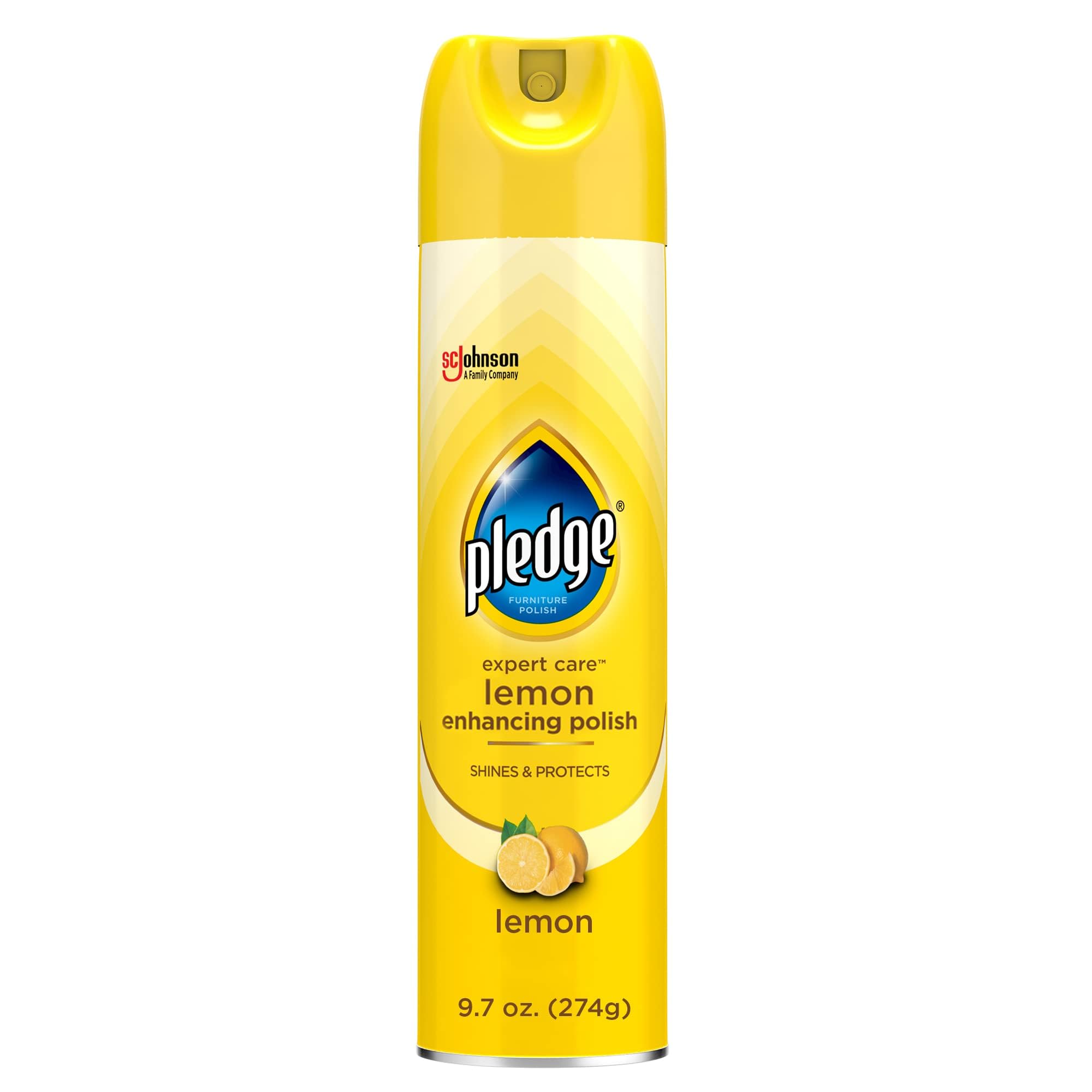 Pledge Lemon Enhancing Polish Spray