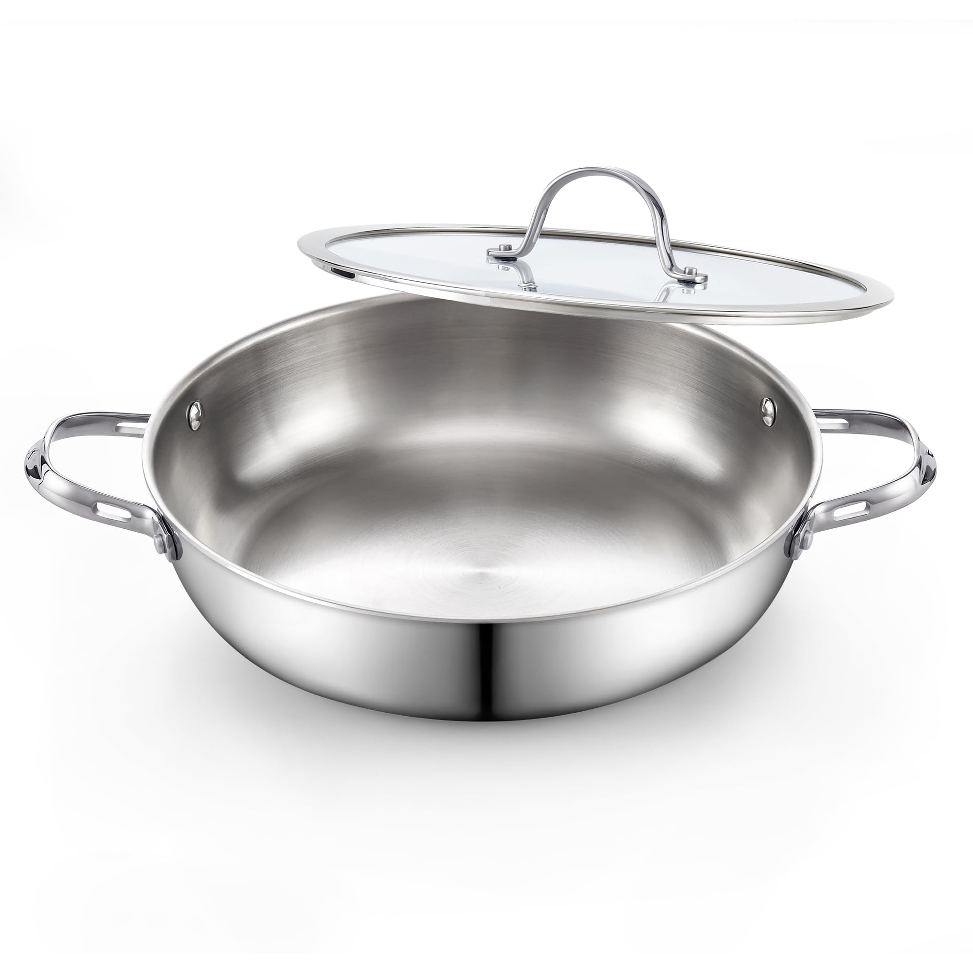 Cooks Standard Tri-Ply Stainless Wok