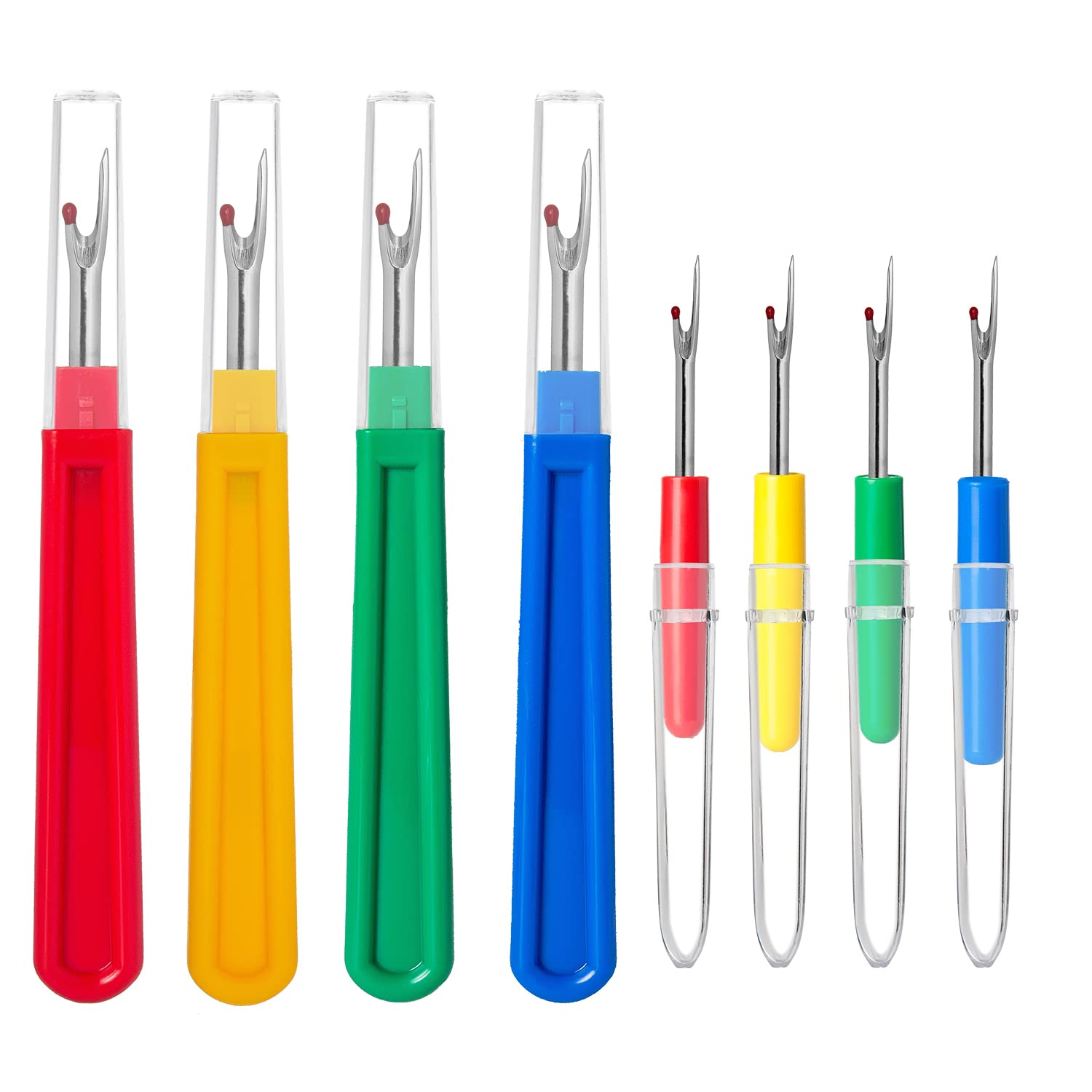 8-Piece Seam Ripper Set (4 Large & 4 Small)