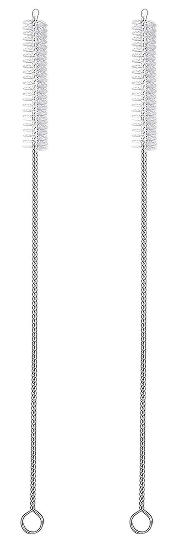 Long Stainless Steel Straw Brush (10")