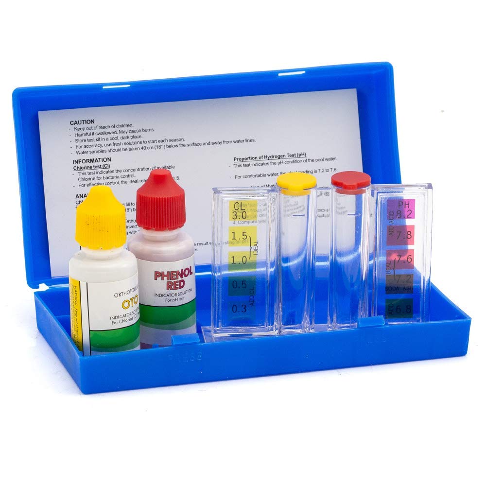WWD POOL Chlorine & pH Test Kit