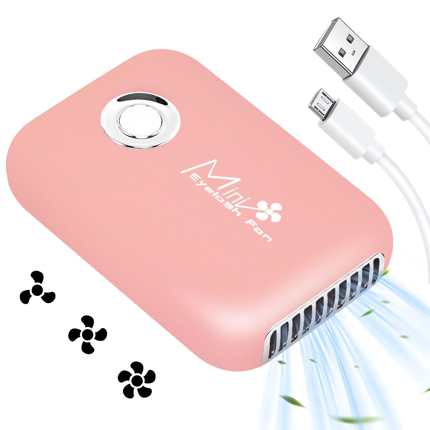 Buqikma Rechargeable Mini Lash Fan