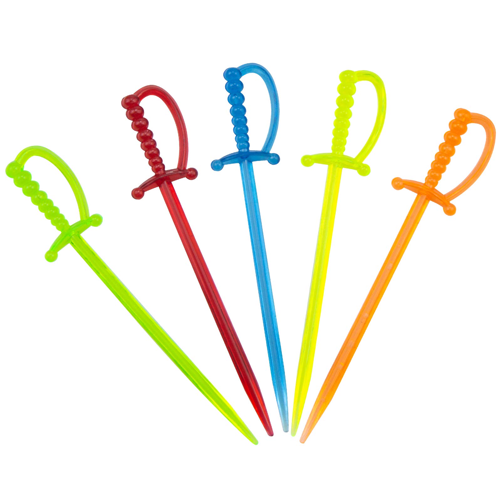Multicolor Sword Picks 3.3in