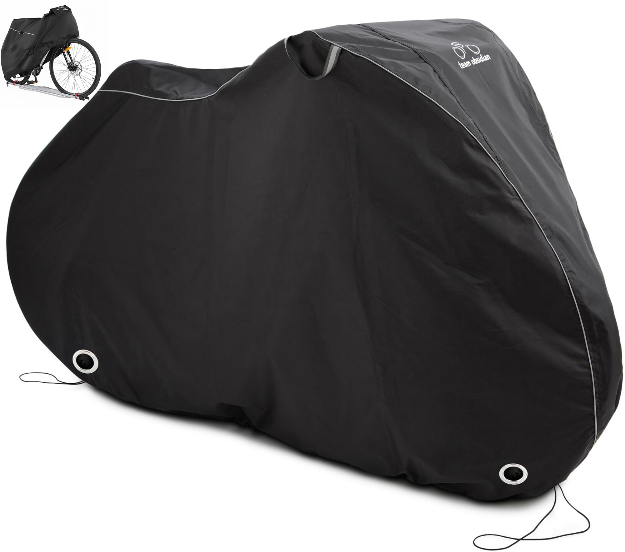 TeamObsidian 210D Ripstop Bike Cover