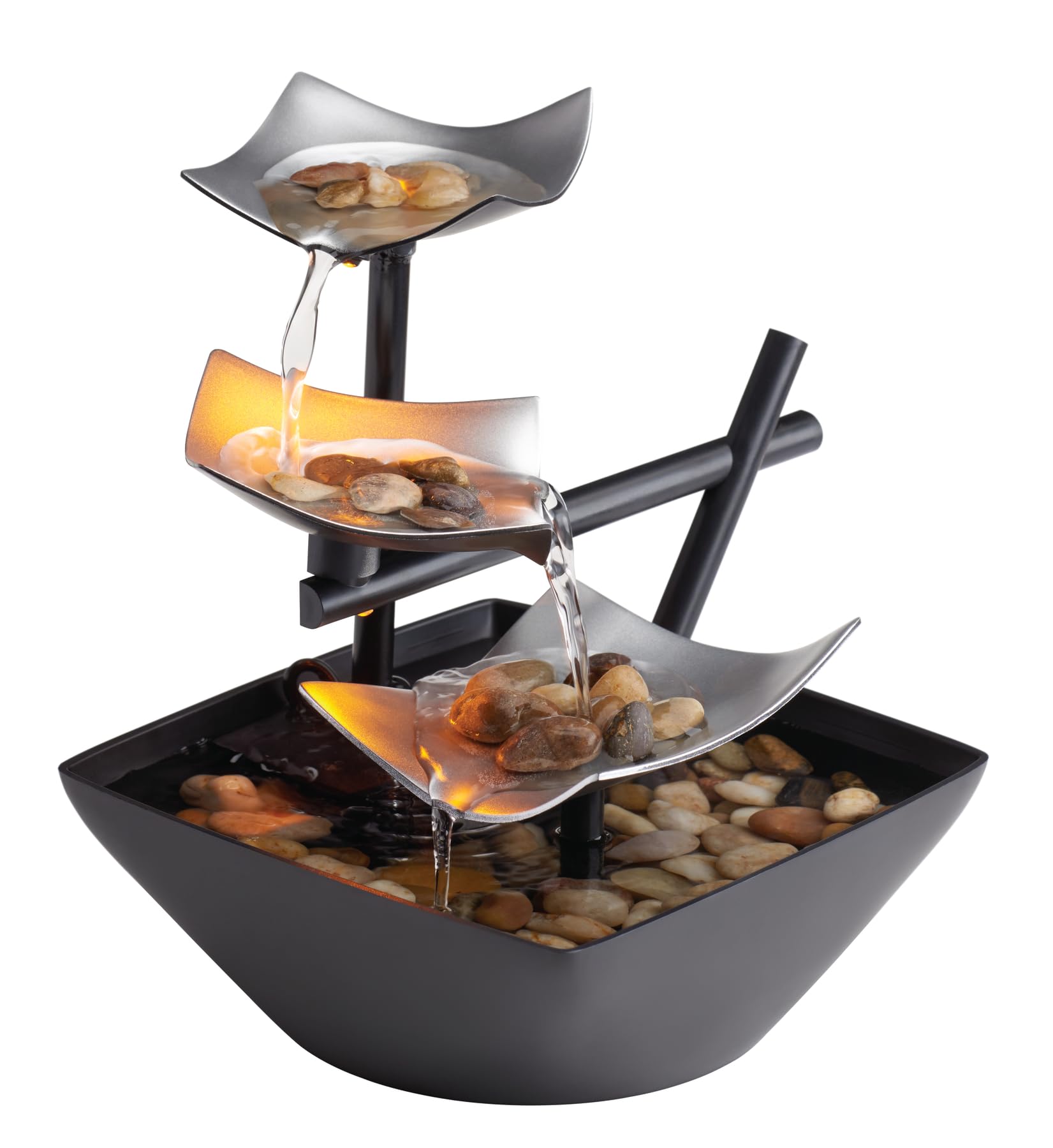 HoMedics Silver Springs Tabletop Fountain