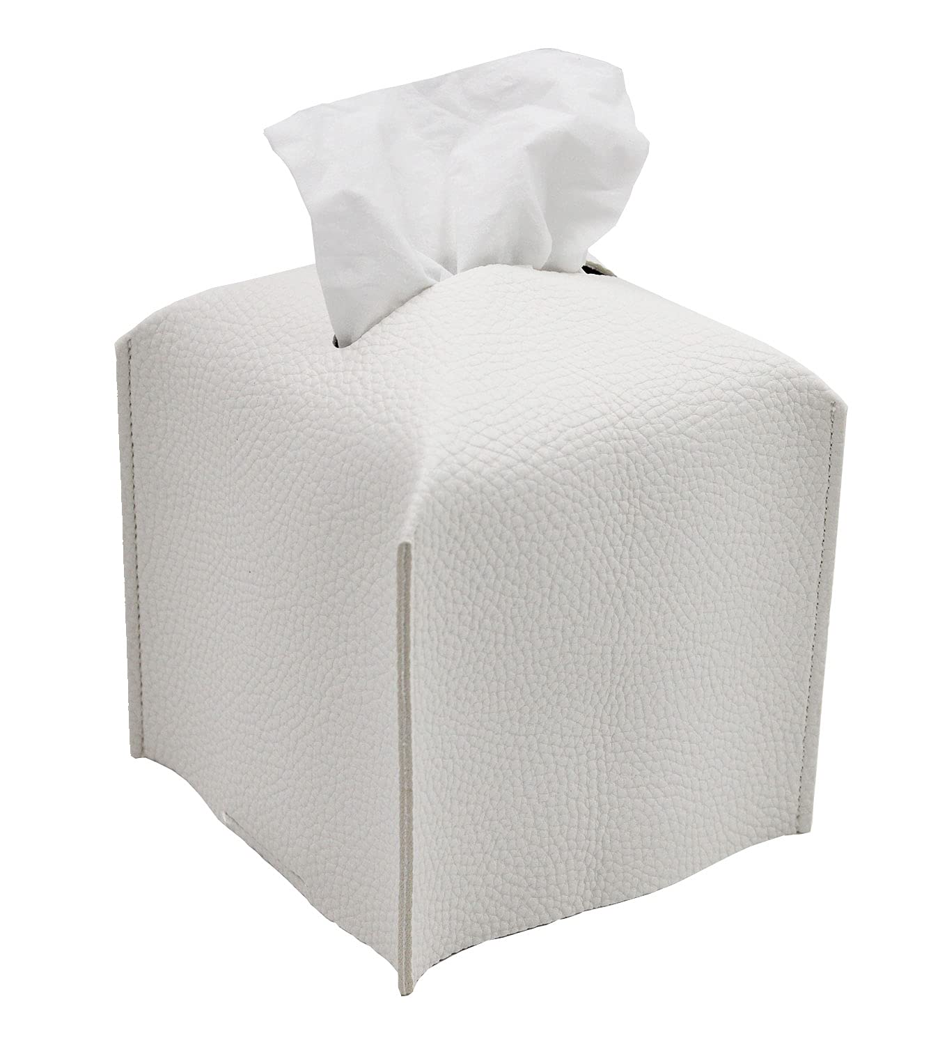 Livelab PU Leather Square Tissue Box Cover