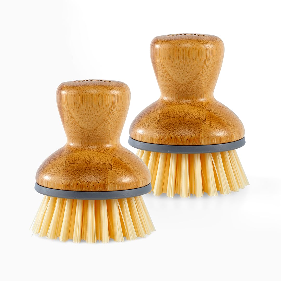 Full Circle Bubble Up Bamboo Dish Brush
