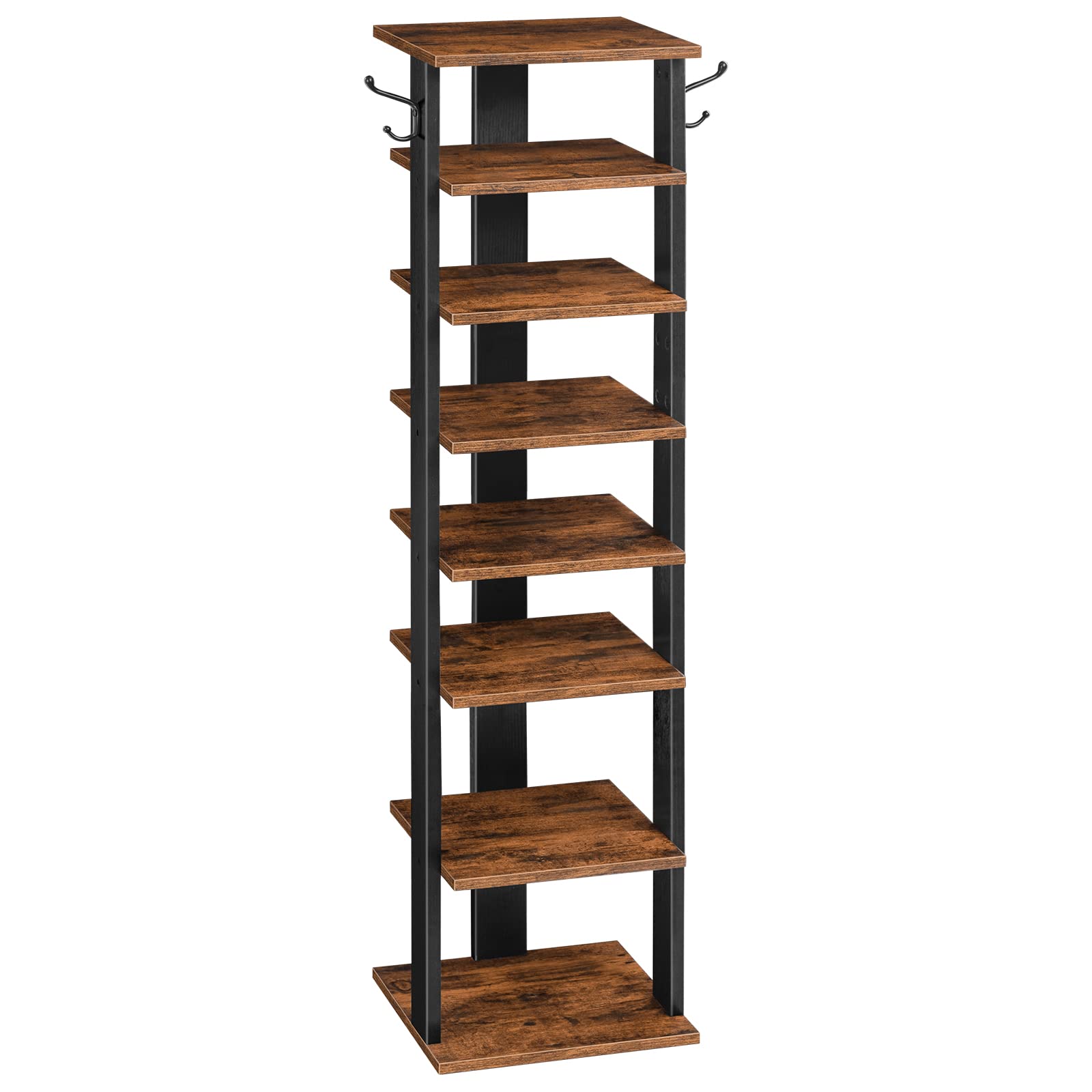 HOOBRO 8-Tier Vertical Shoe Rack
