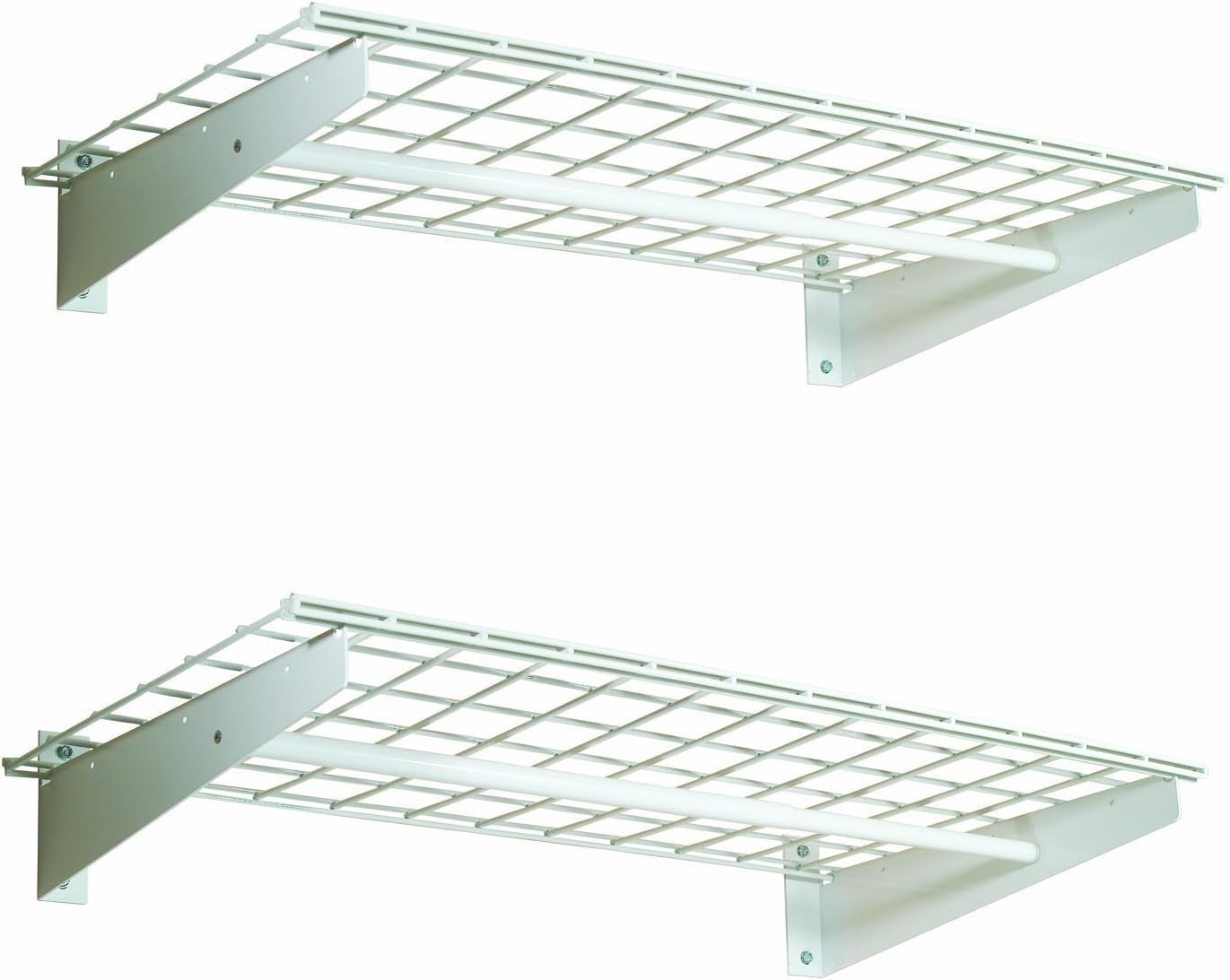 HyLoft 36x18 Heavy Duty Wall Shelves (2-Pack)