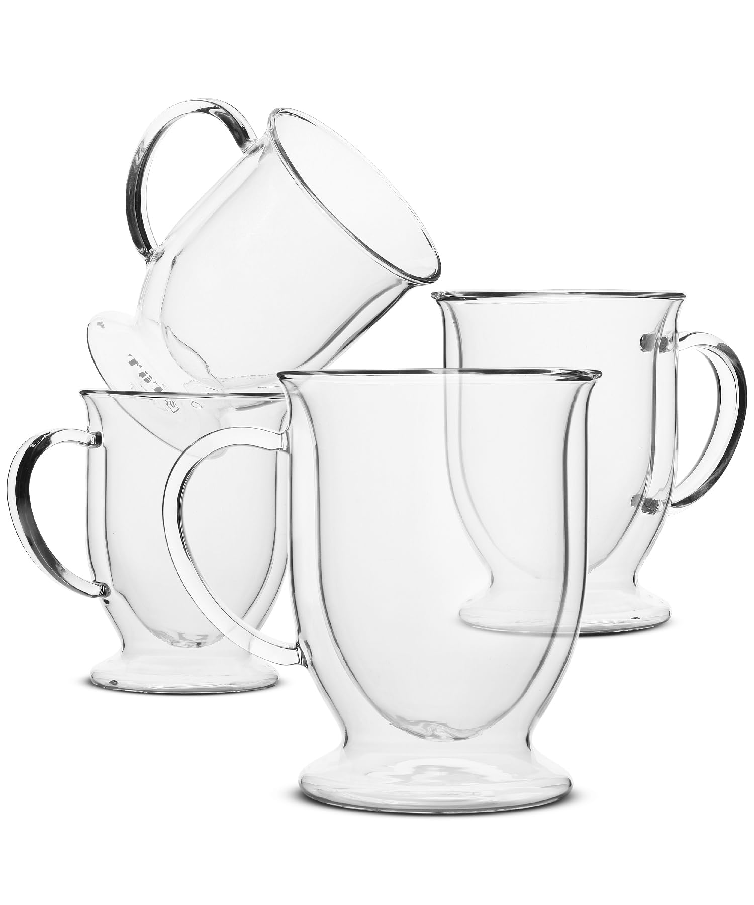 BTaT Double-Walled Glass Mugs