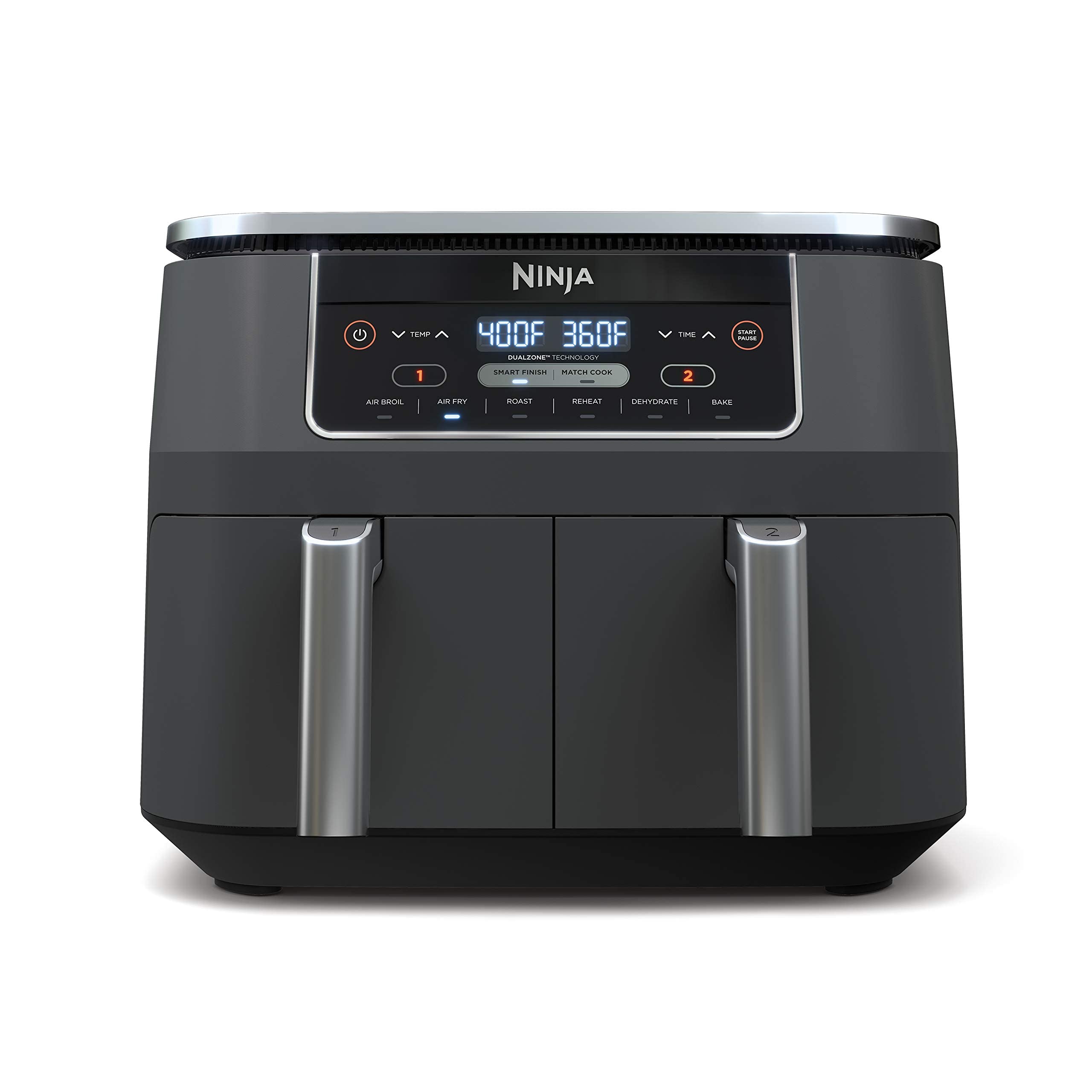 Ninja DZ201 Foodi DualZone 8QT — 2-Basket Air Fryer