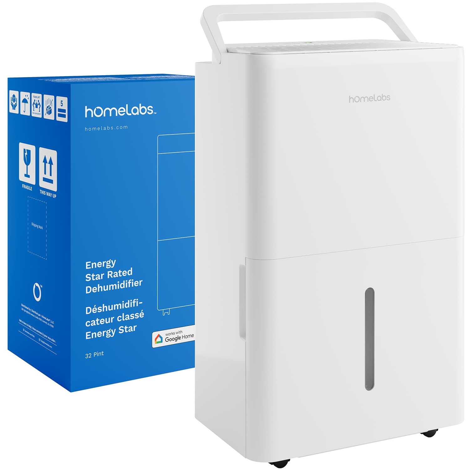 hOmeLabs Wi‑Fi Dehumidifier (32‑pint)