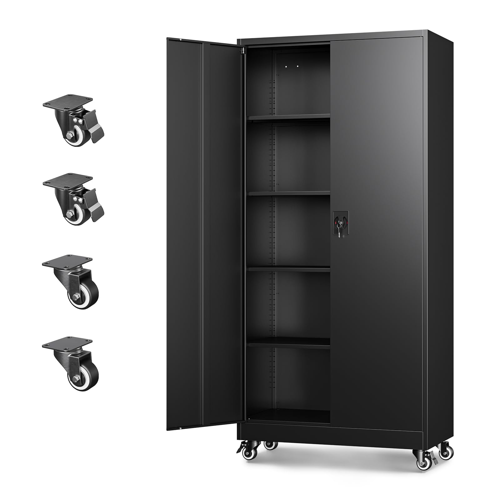 Letaya Metal Storage Cabinet 75in