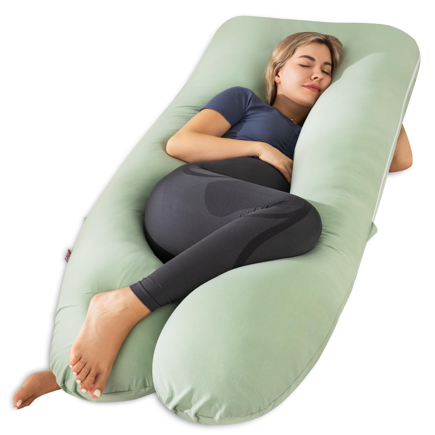 Meiz U-Shaped Pregnancy Pillow (Bamboo Cover)