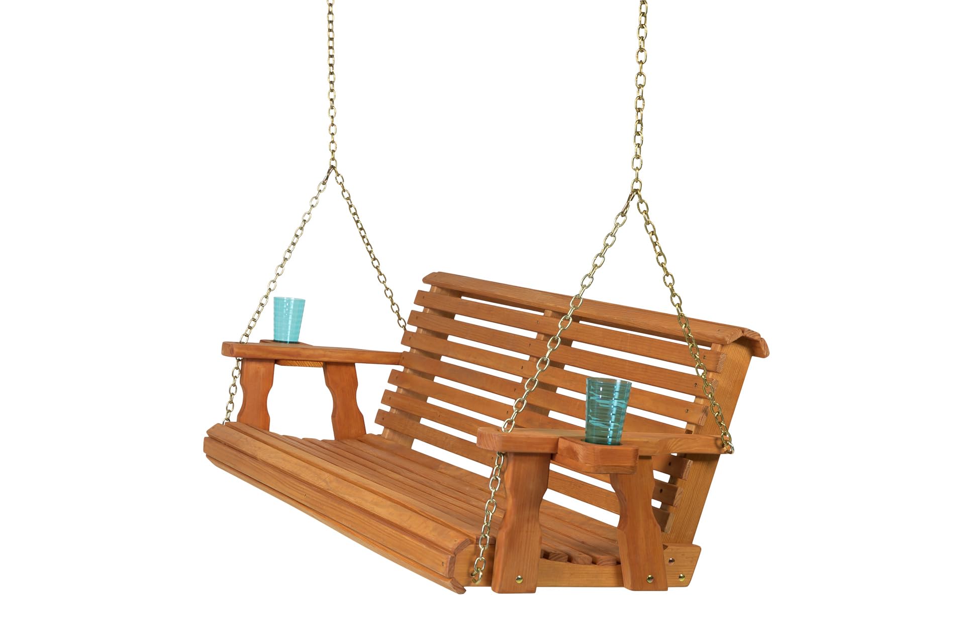 Amish Casual 5-Foot Rollback Cedar Porch Swing