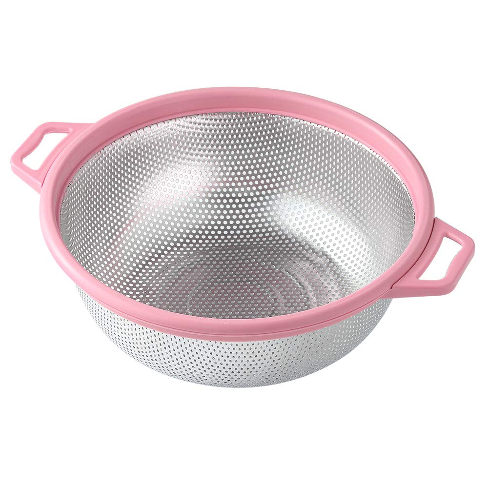 HiramWare Stainless Steel Colander (5-Quart)