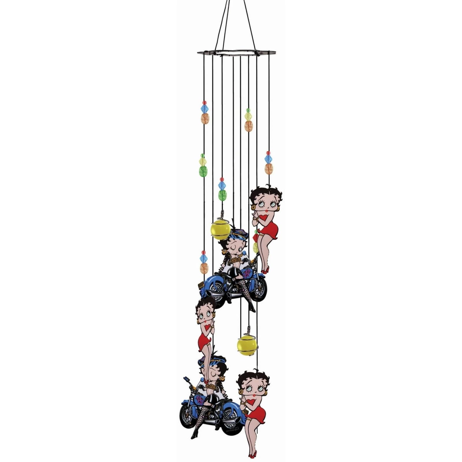Spoontiques Betty Boop Metal Wind Chime