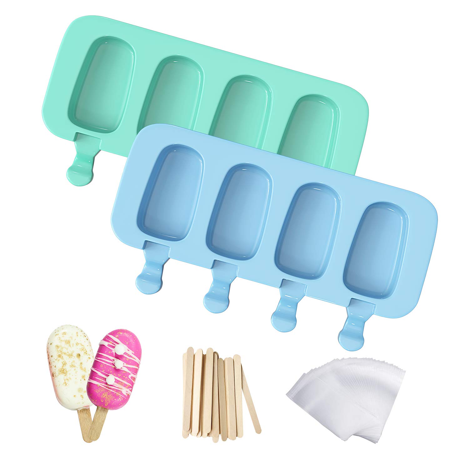 Ozera Cakesicle Silicone Molds (2-Pack)