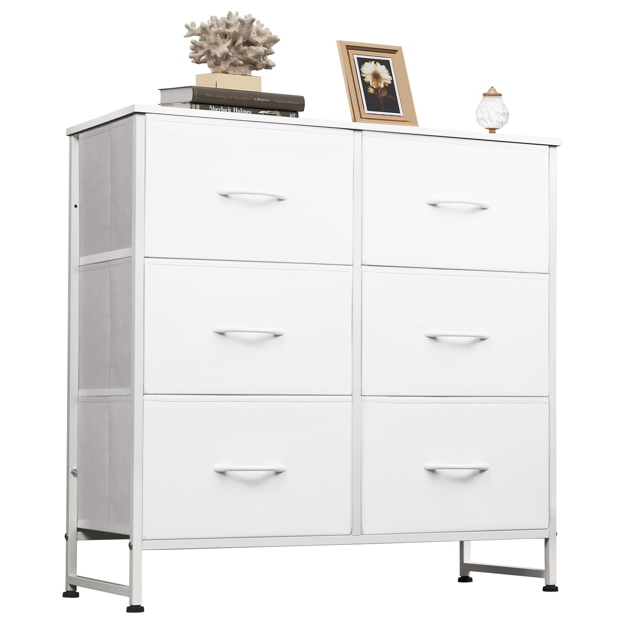 WLIVE 6-Drawer Fabric Dresser