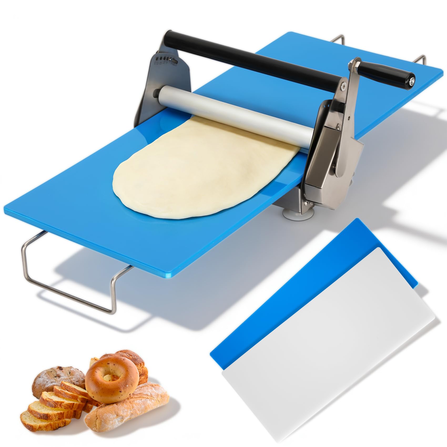 12-Inch Folding Dual-Board Dough Sheeter