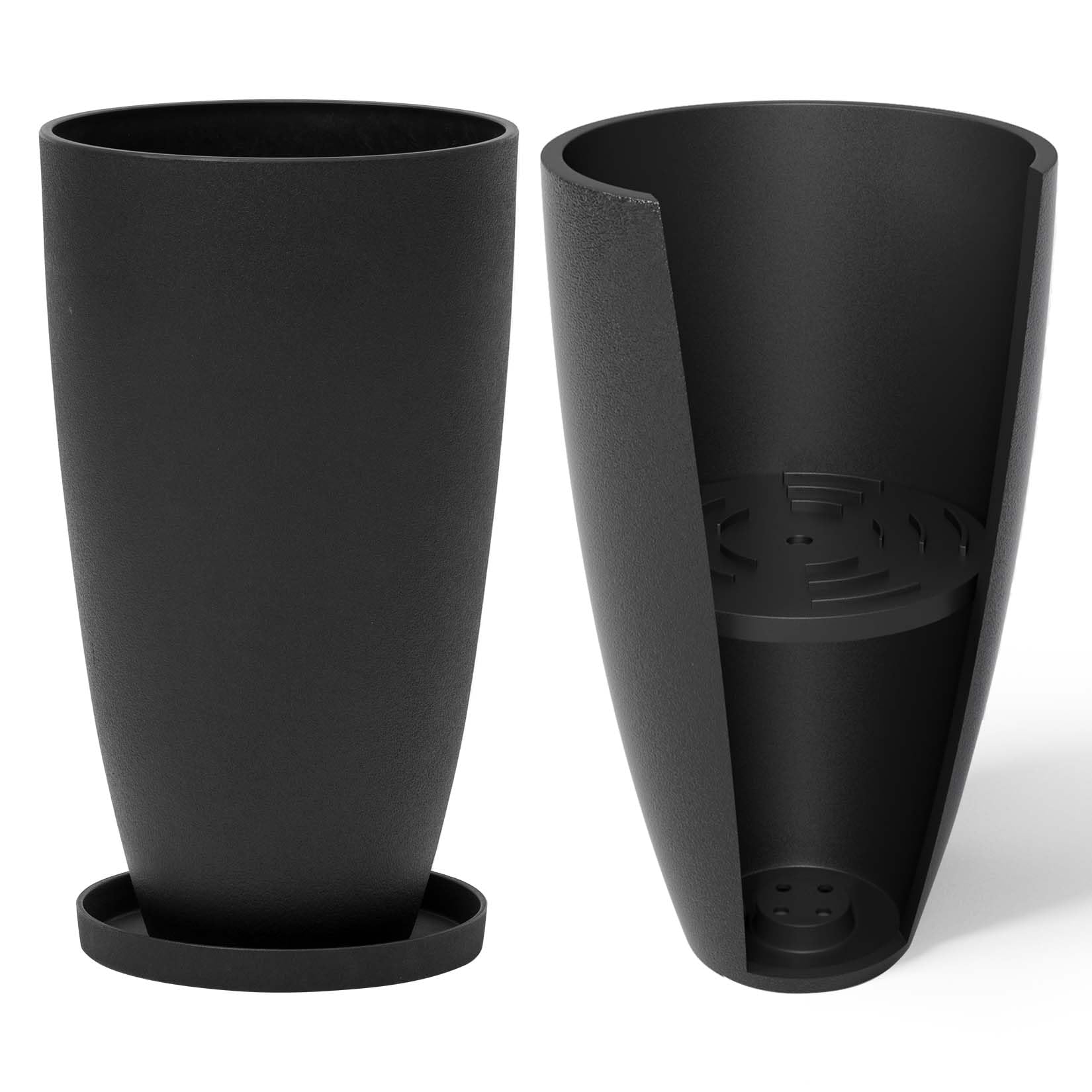 LA JOLIE MUSE 20in Tall Planters (Set of 2)
