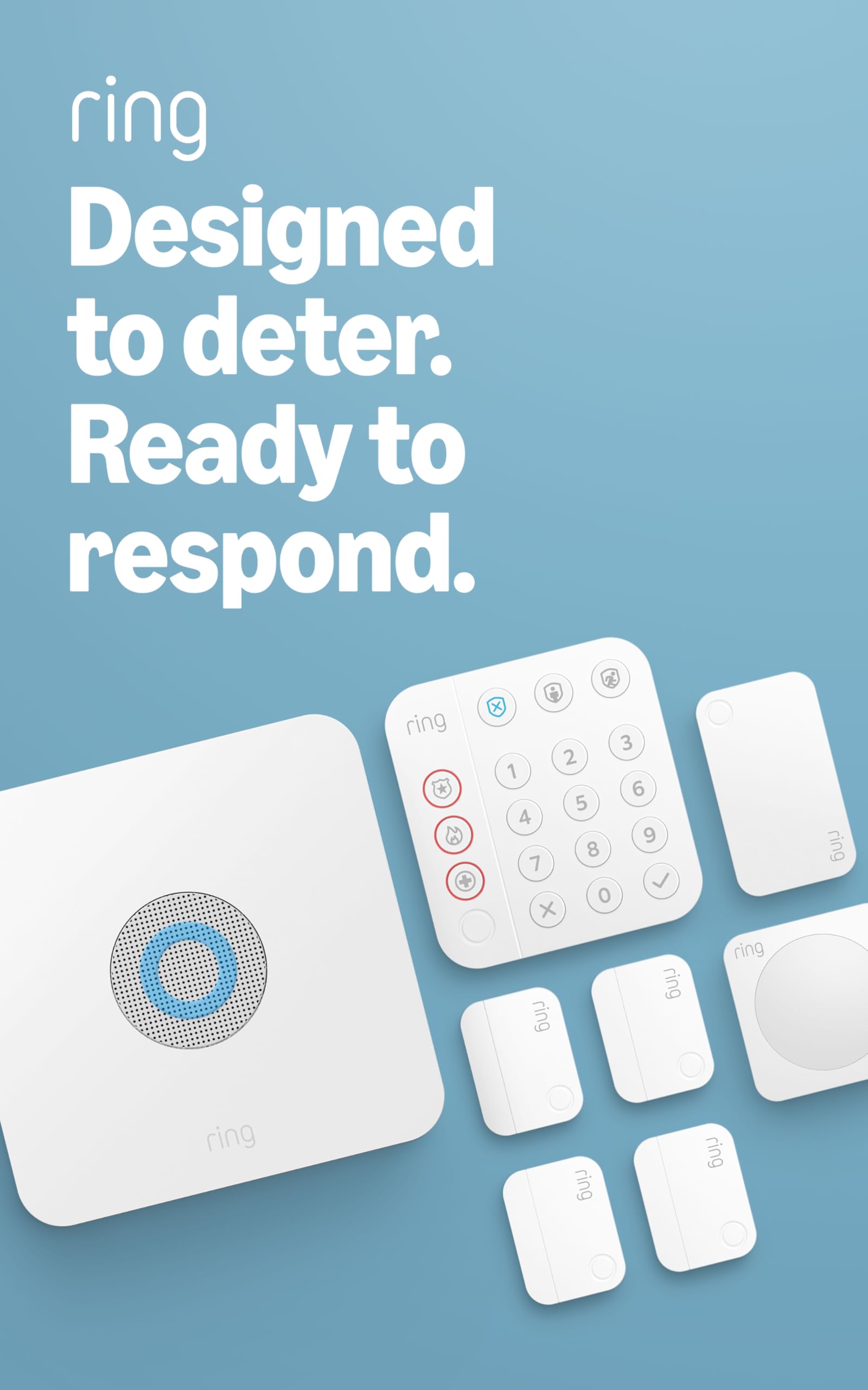 Ring Alarm 8-Piece Kit (newest model) — Device Only