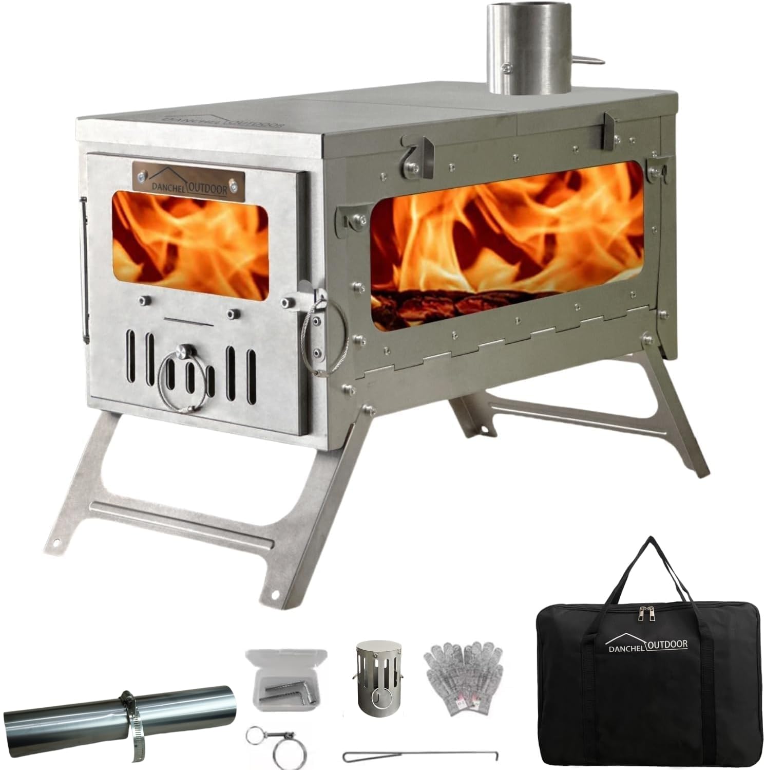 DANCHEL Titanium Tent Stove