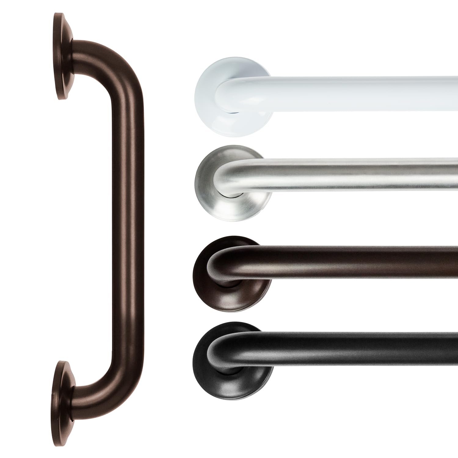 Vive 12-Inch Stainless Grab Bar