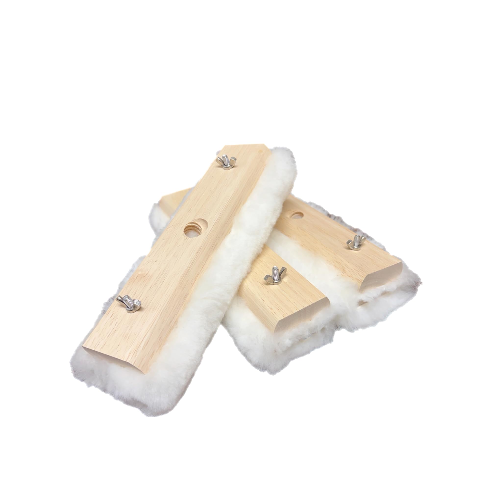 Tru-Lamb 10-Inch Lambskin Applicators (3-Pack)