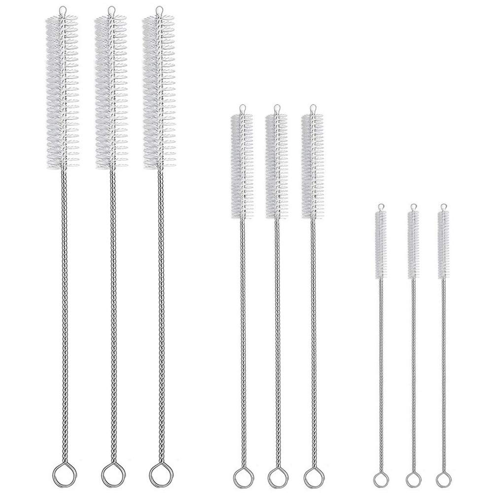 Hiware 9-Piece Straw Cleaner Kit