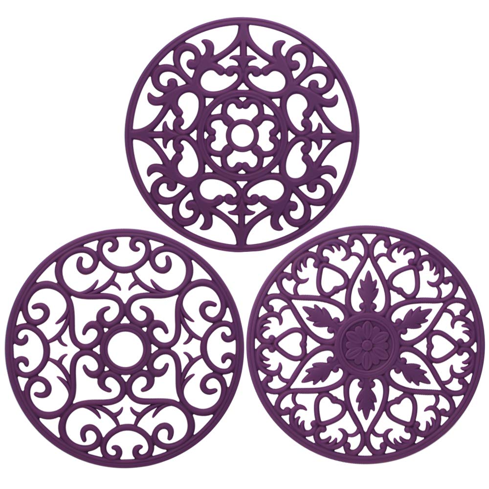 ME.FAN Silicone Trivets (Set of 3)