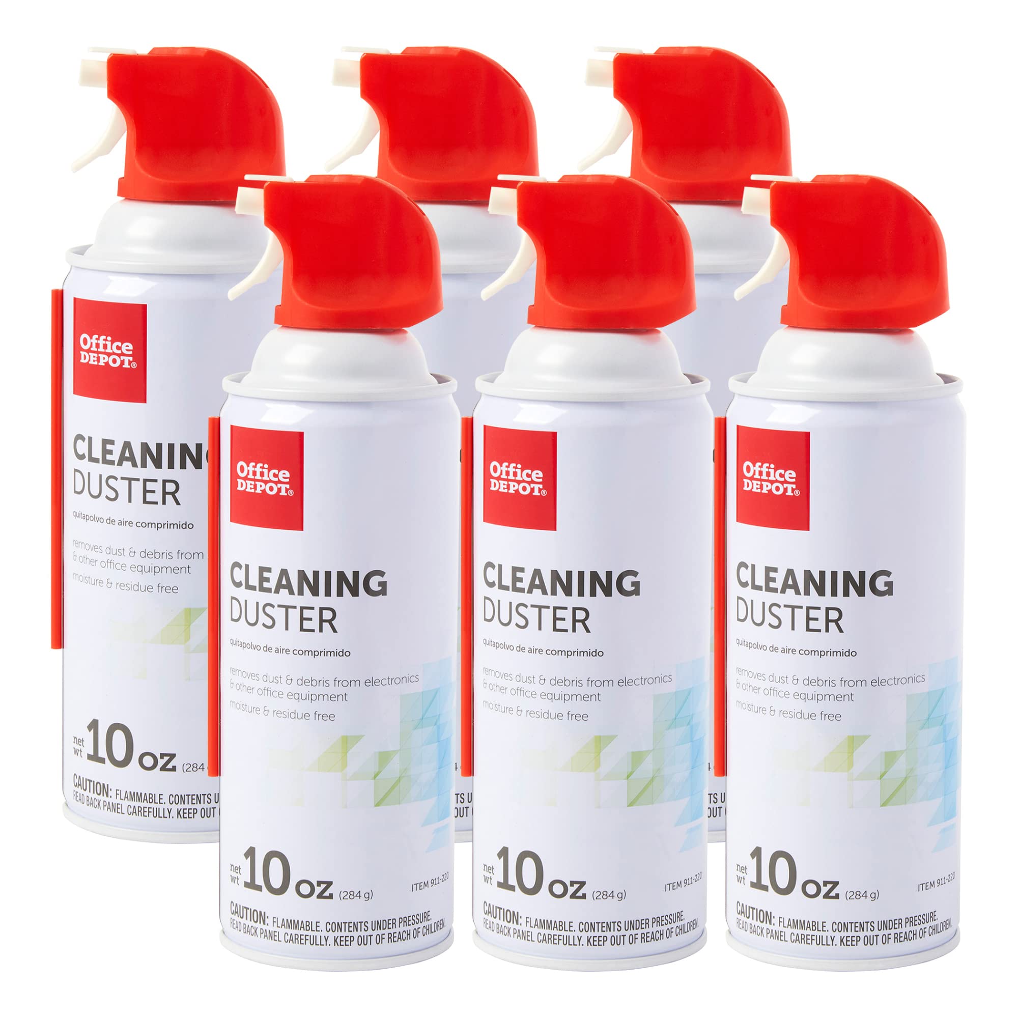 Office Depot Compressed Air Duster (6-pack)