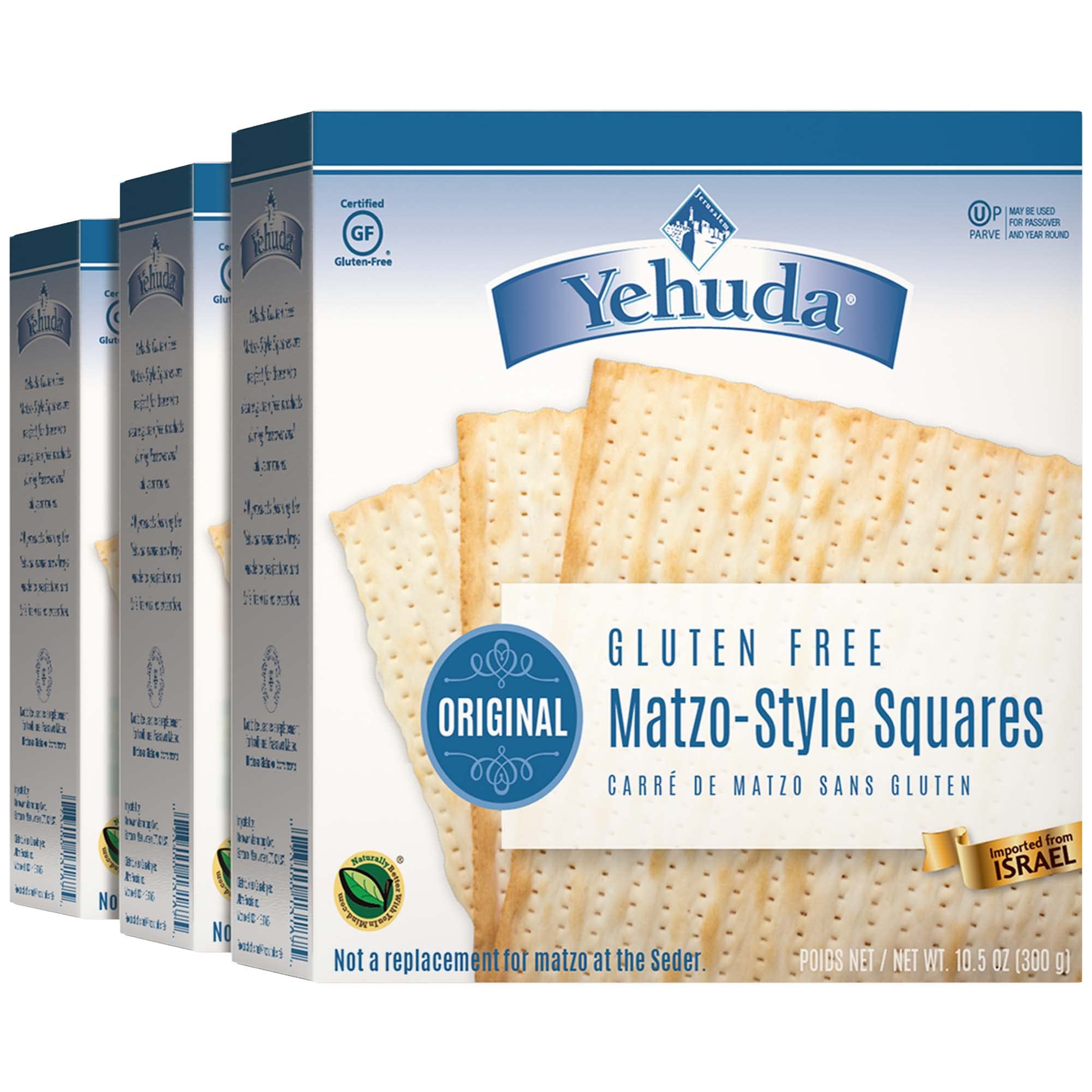 Yehuda Gluten-Free Matzo Squares (3-Pack)