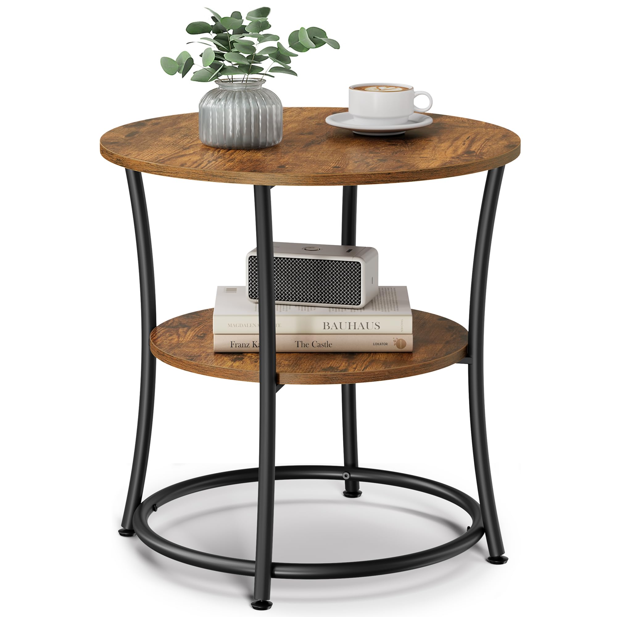 VASAGLE 21.7-Inch Round Side Table
