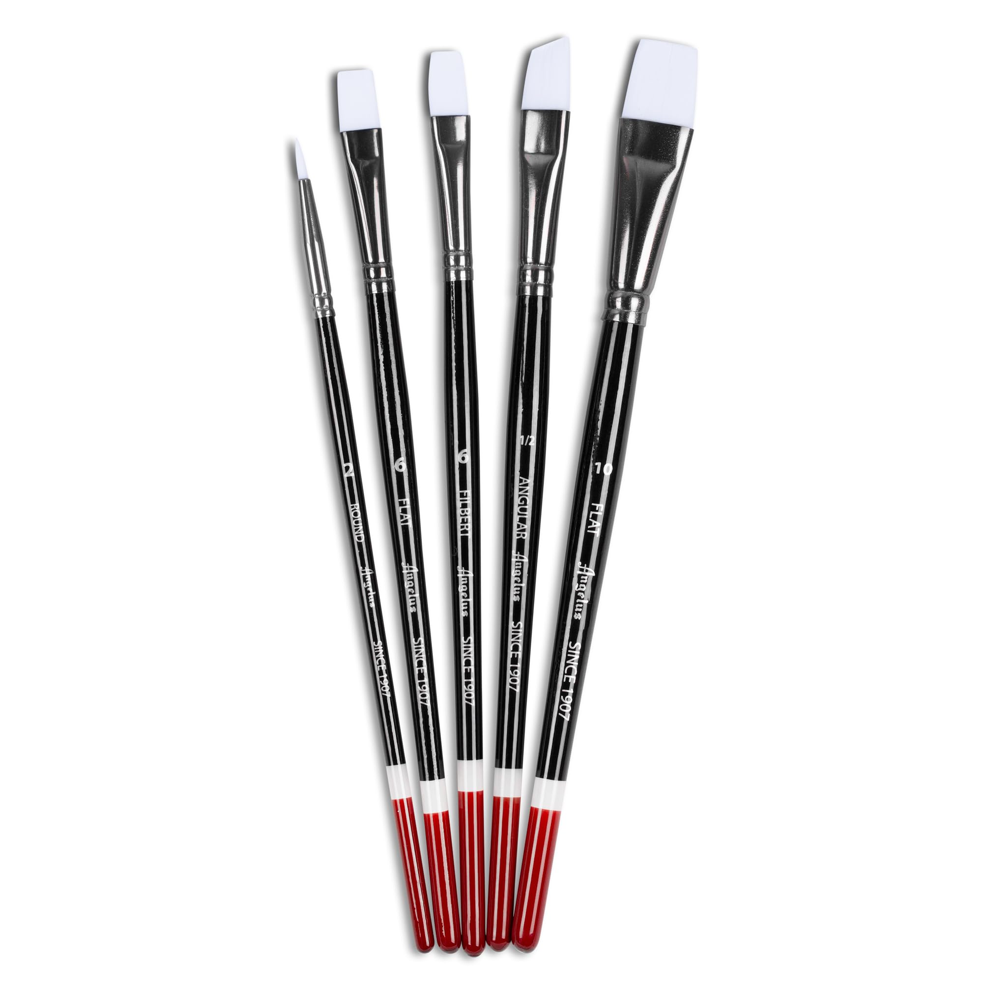 Angelus 5-Piece Artist Brush Set