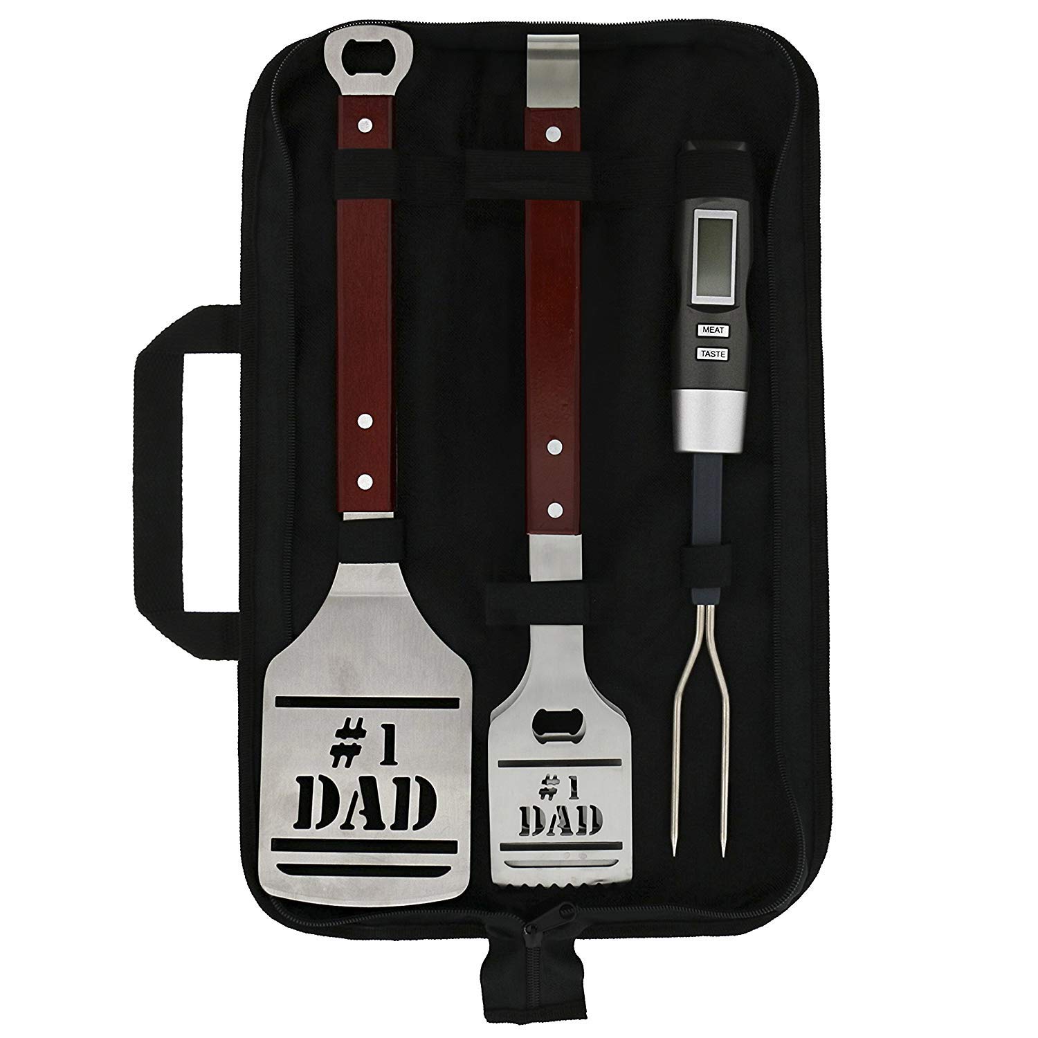Panoware 4-Piece 'Number 1 Dad' Grill Set