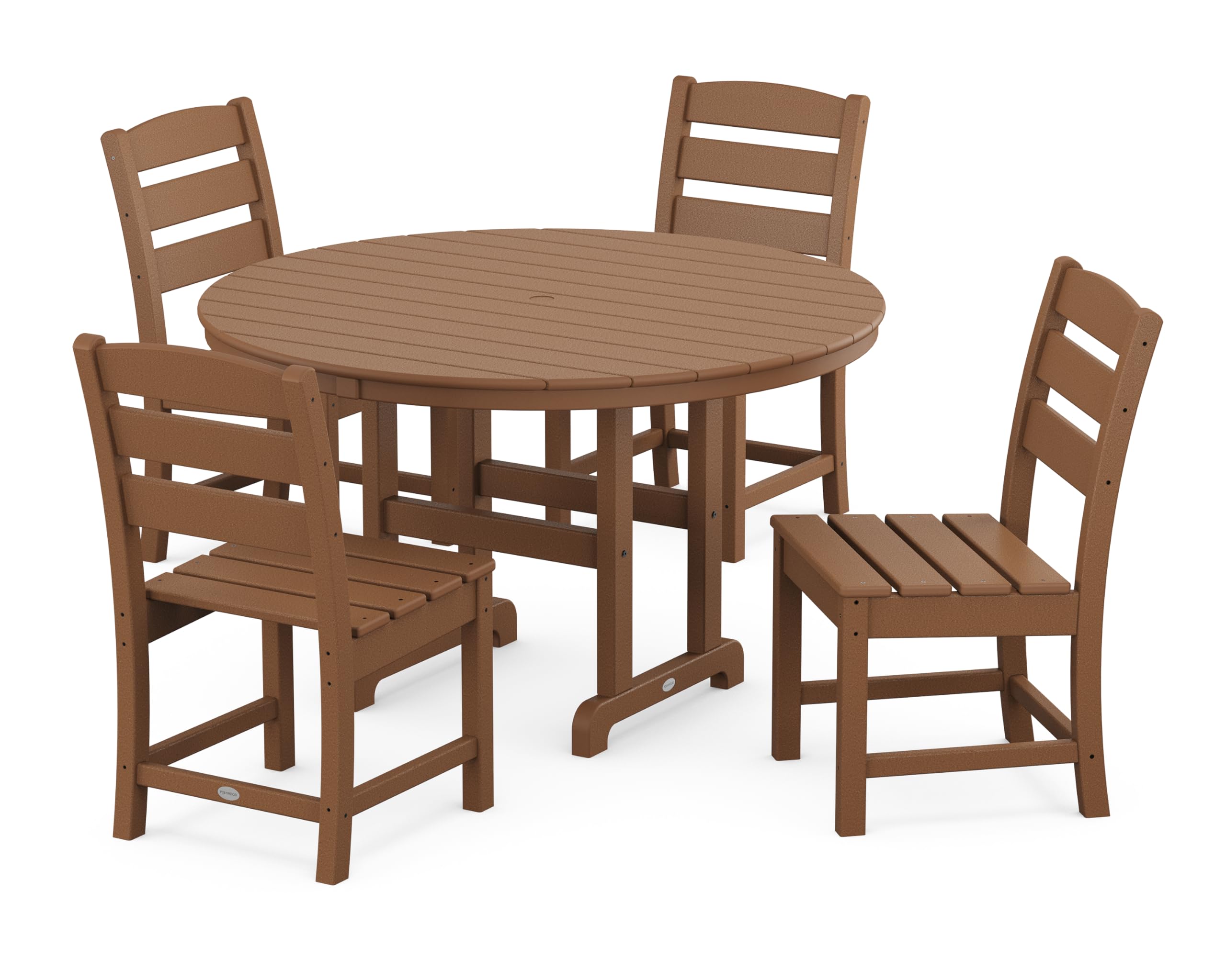 POLYWOOD Lakeside Round Dining Set