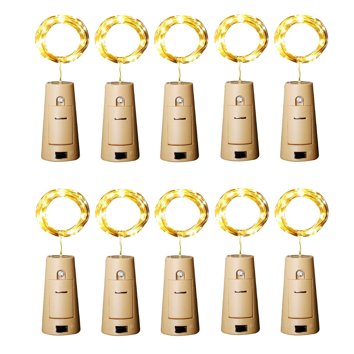 Aluan Wine Bottle Cork Lights