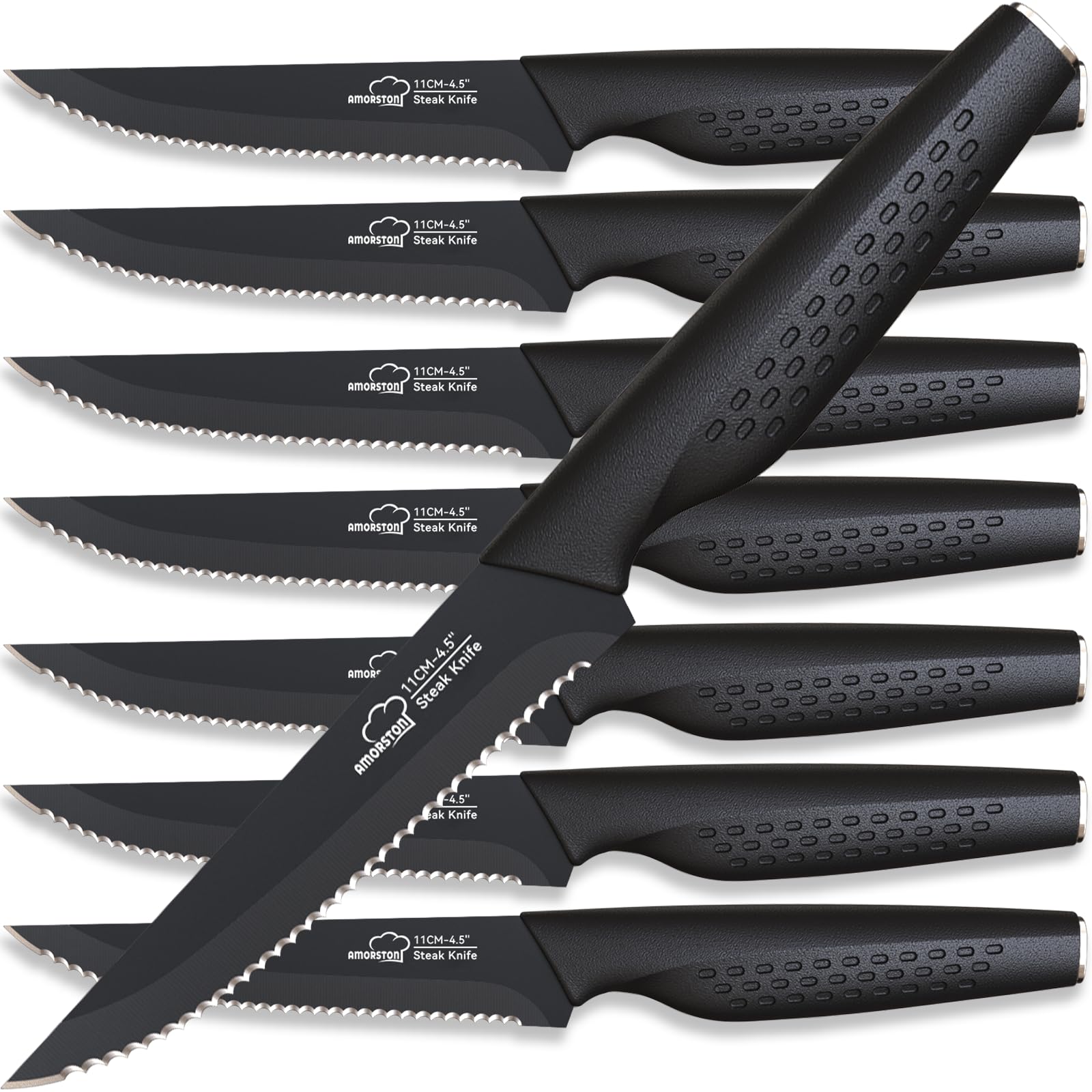 Amorston Steak Knives Set of 8