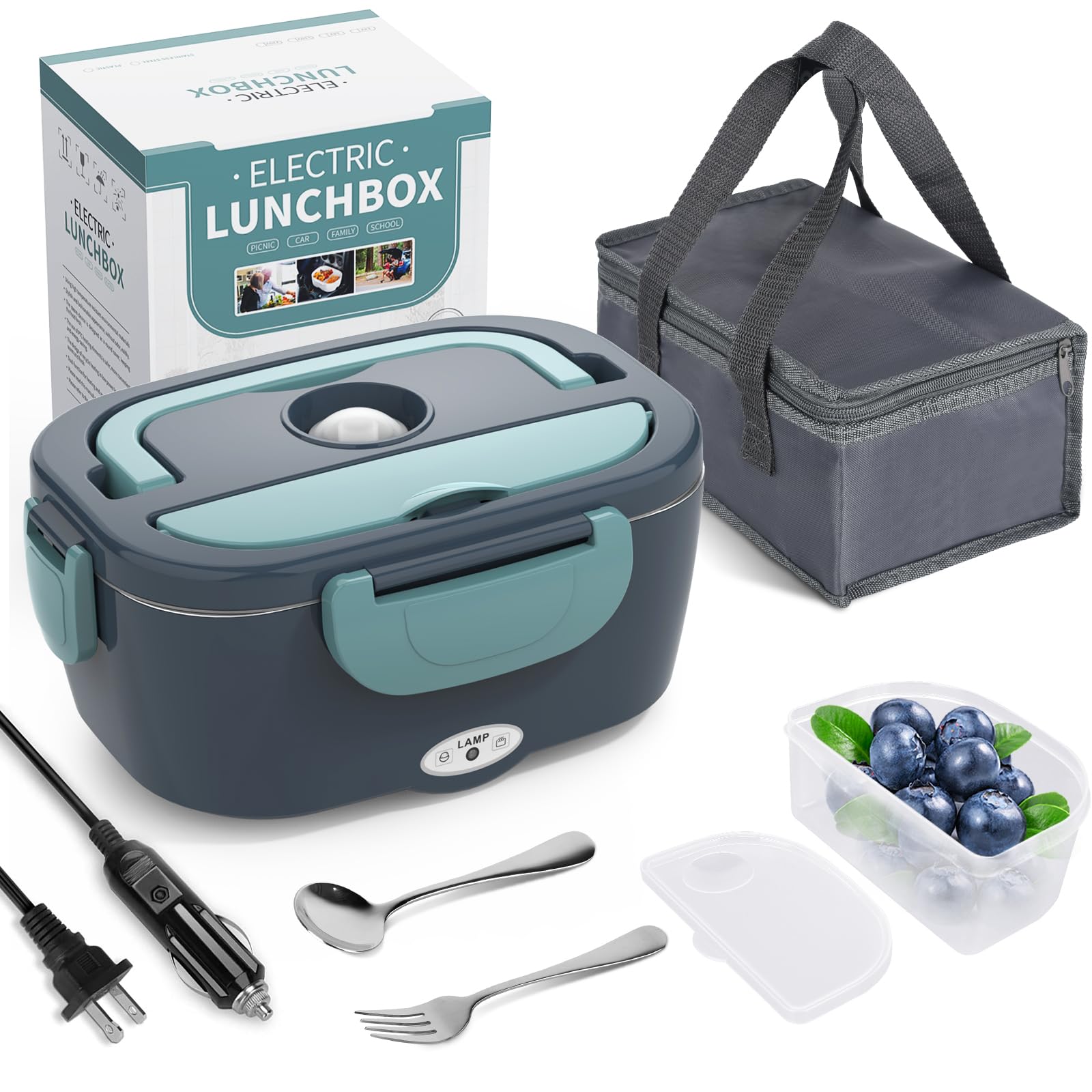 3-in-1 Electric Lunch Box (12V/24V/110V)