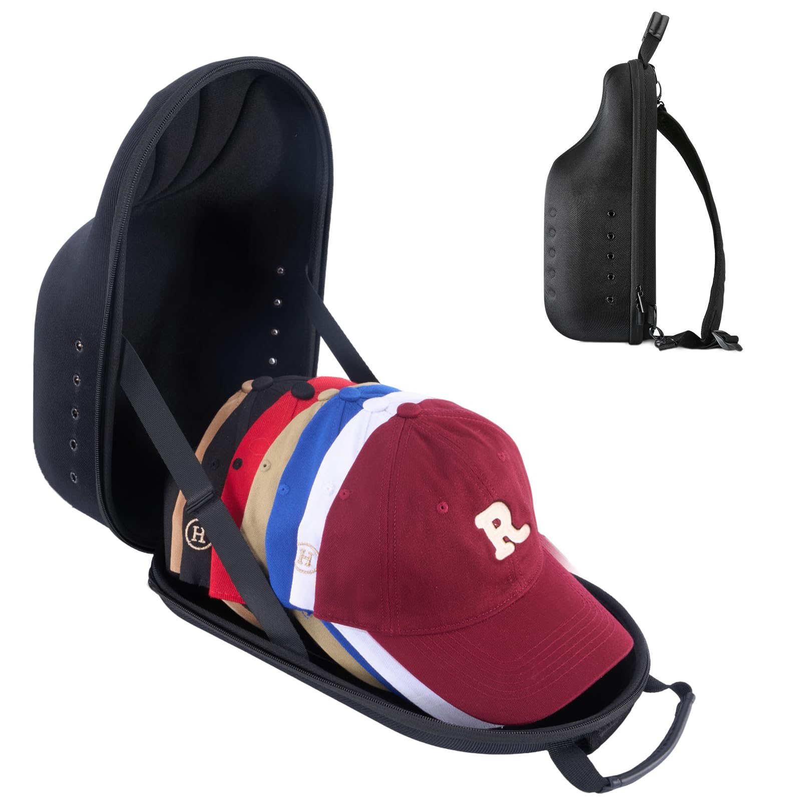 ProCase Hard Hat Travel Case (7–8 Caps)